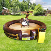 NG-SG054  Amusement party commercial inflatable mechanical bull bullfighting inflat games inflatable rodeo bull riding machine for adult